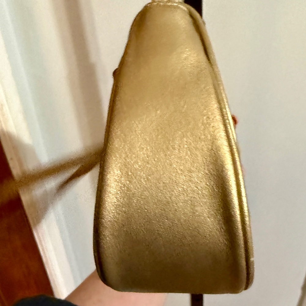 Etienne Aigner Gold Crossbody Bag - Picture 6 of 10